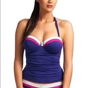Freya Revival Tankini Top VGUC 34I (34G UK)